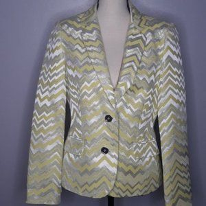 Glitter Chevron party jacket/blazer